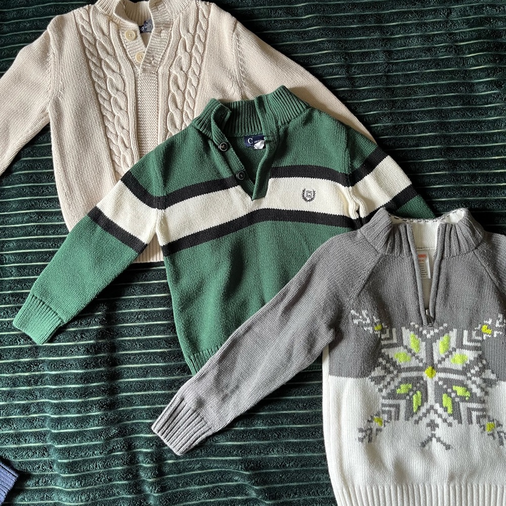 Mock neck sweaters